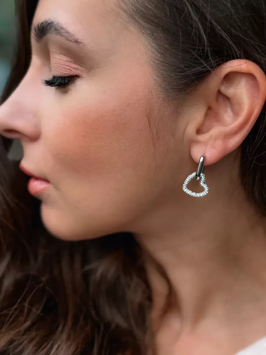 Серьги "Сердце"
