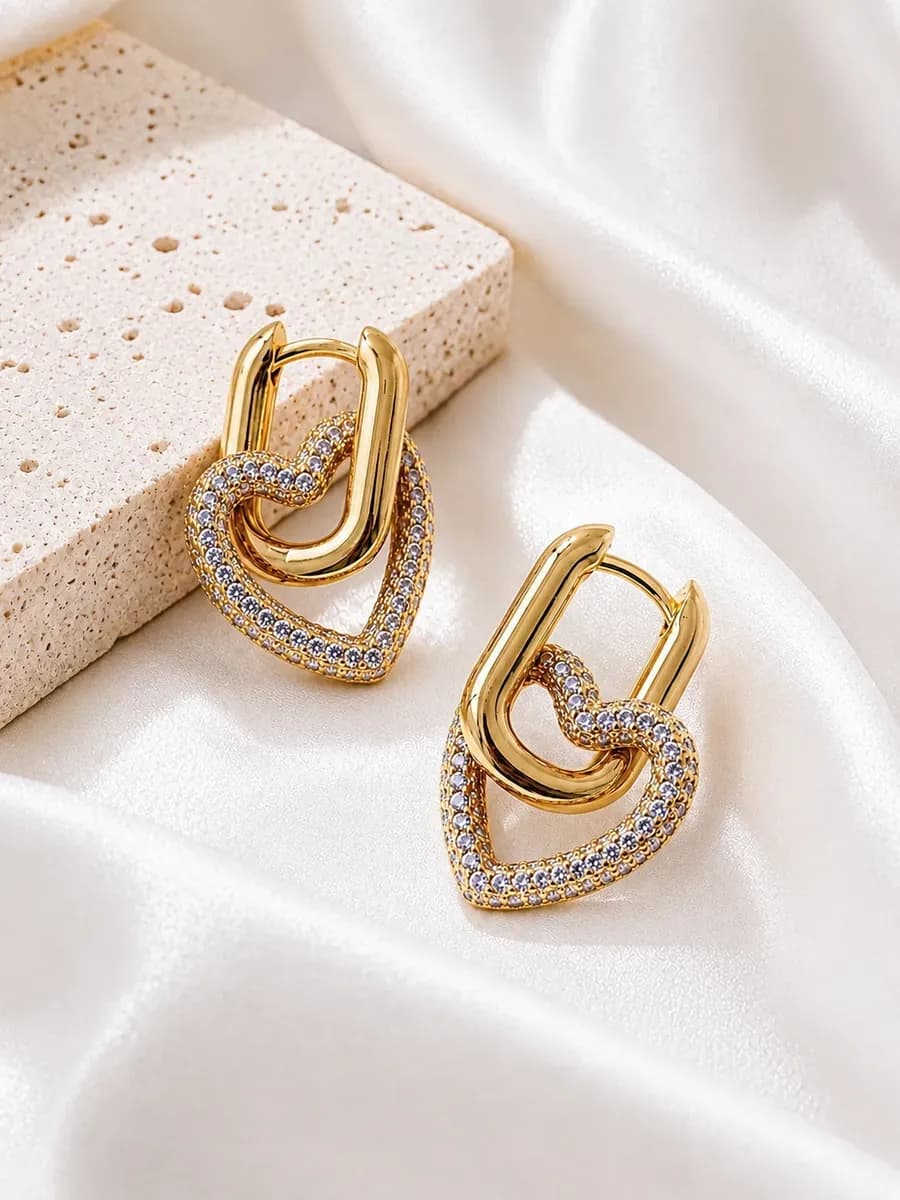 Серьги "Сердце"